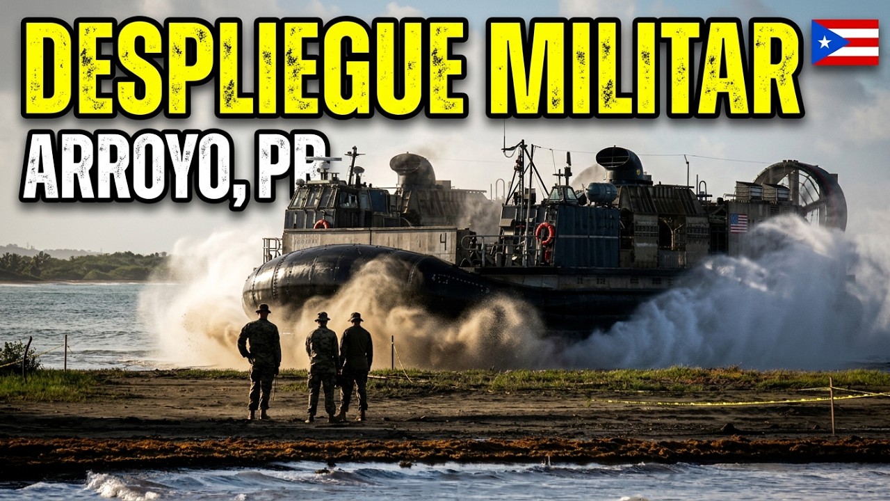 Despliegue militar en Arroyo (PR) conecta combate al narco con ataques al régimen Maduro