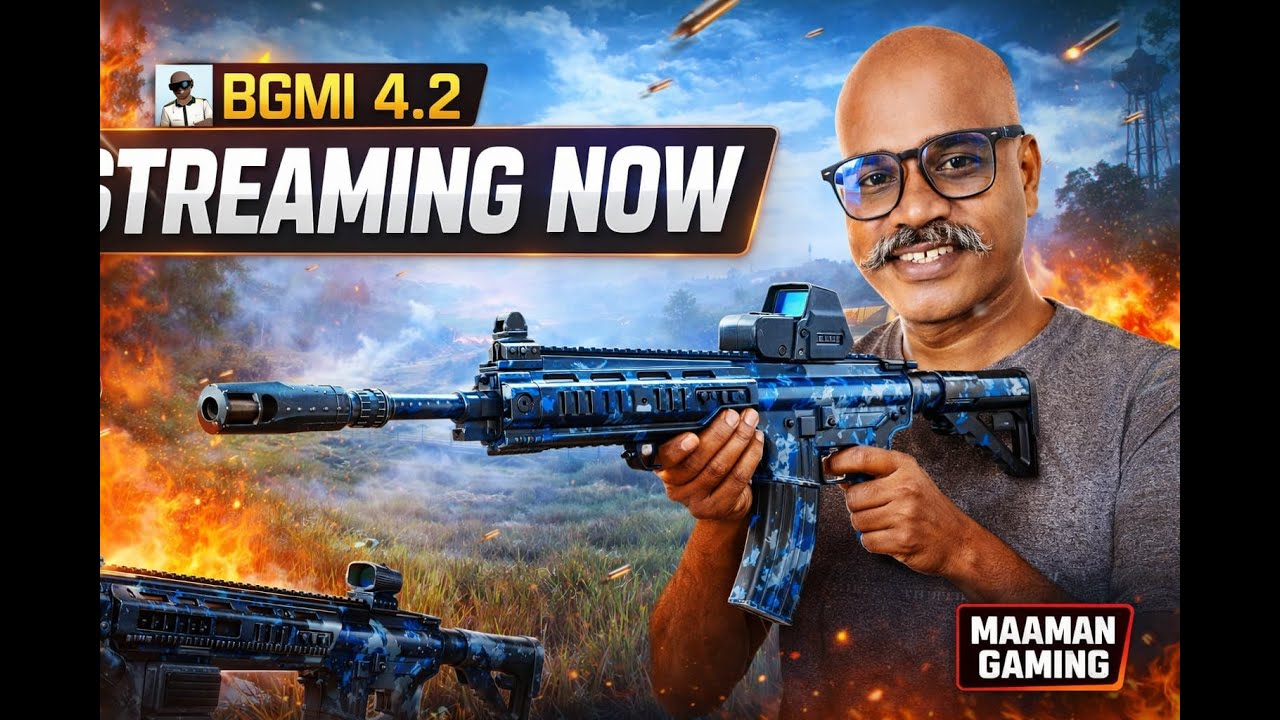 BGMI 4.2 🎮 | Chicken Dinner Streak 🔥 | MAAMAN GAMING | FACECAM LIVE #bgmi #shortsfeeg #bgmilive