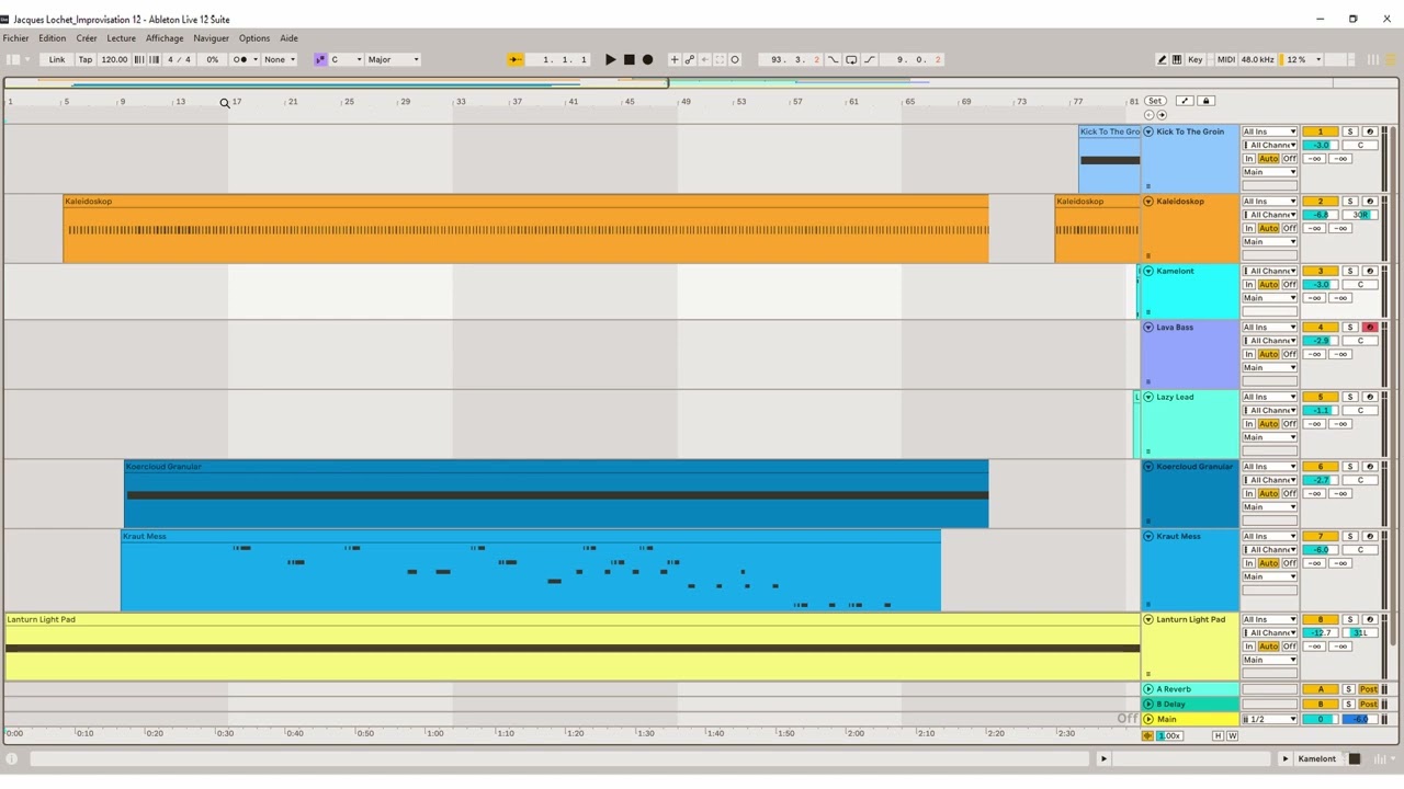 Absynth 6, Improvisation 12 with the new presets.