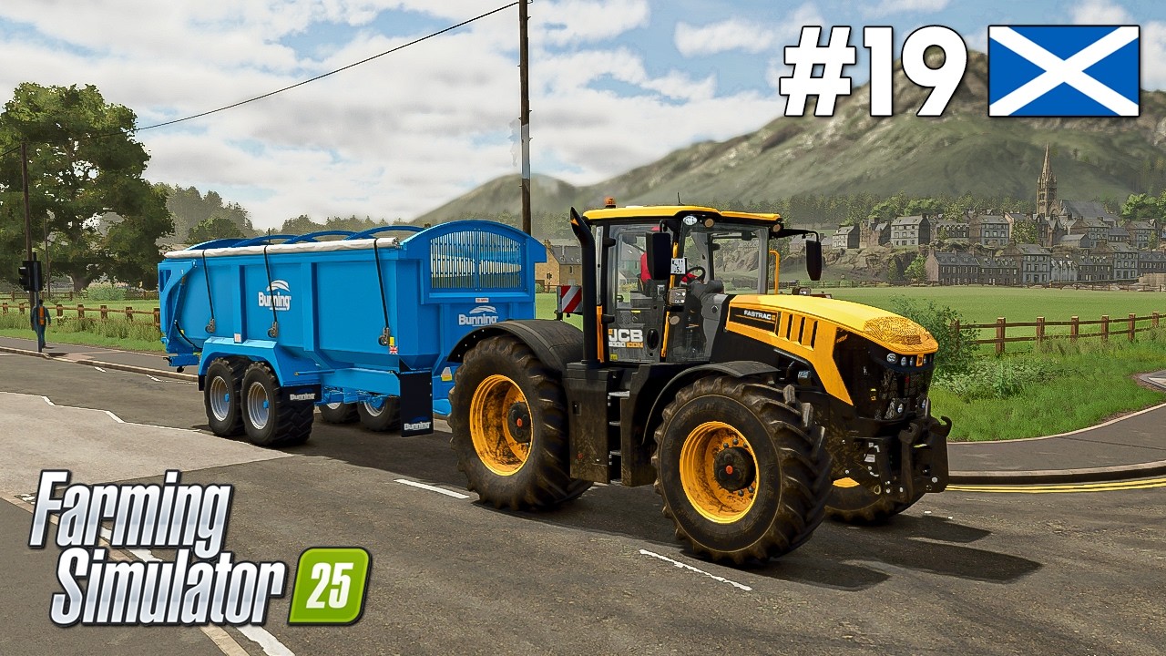 Sprzedaż zboża - Farming Simulator 25 po Szkocku | #19