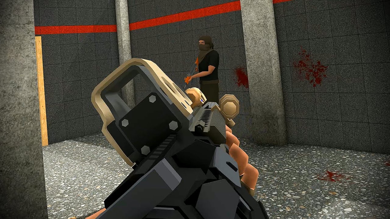 1 MAN CQB | Tactical Assault VR | Test Gun Sounds, Color Grading, Fisheye Zoom
