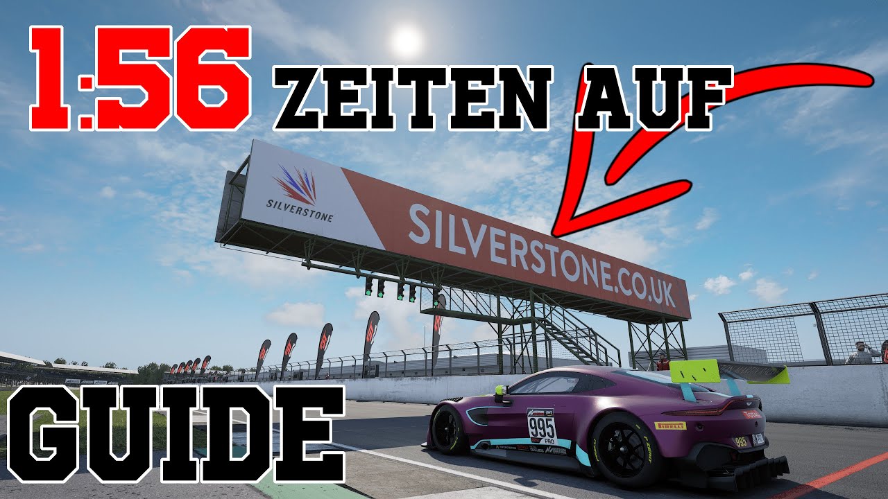 SILVERSTONE Trackguide | So fahrt ihr 1:56er Zeiten | RennUni | Assetto Corsa Competizione 🏁