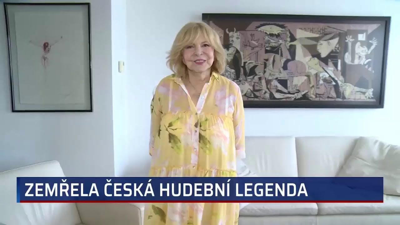 Hlavní zprávy – Zemřela Hana Zagorová (26. 8. 2022)
