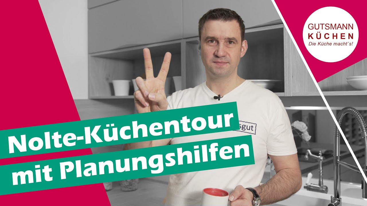 Neue Küche von nolte Küchen im Soft Lack Konzept als Küchentour in unserer Ausstellung