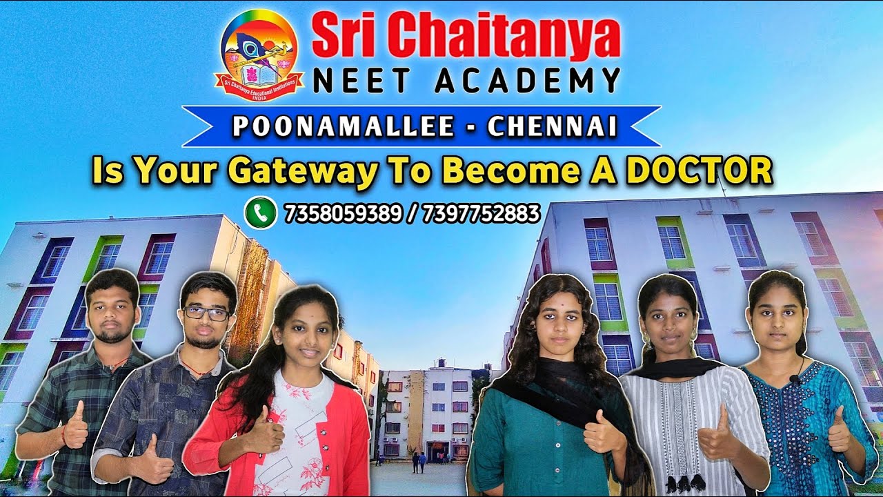 Why to Join Neet Repeaters Program in Sri Chaitanya Poonamallee | Students Testimonial #Neet2025