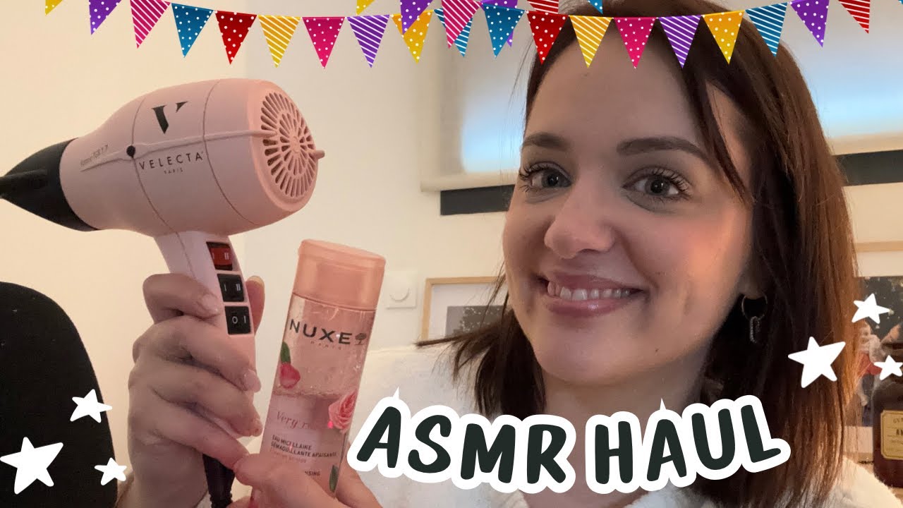 ASMR 🌸 HAUL 💸 mes derniers achats ( mode , beauté & accessoires )