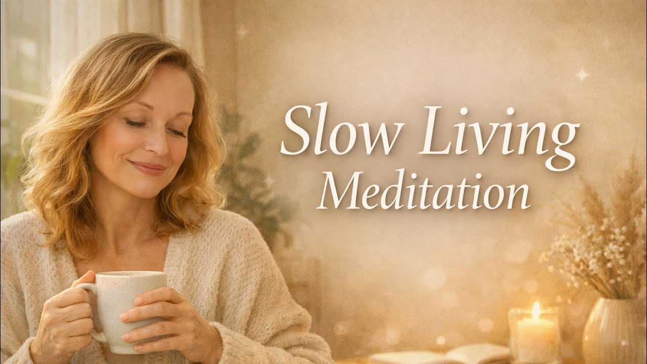 Slow Living Meditation | Mindful Living for Calm, Balance & Happiness