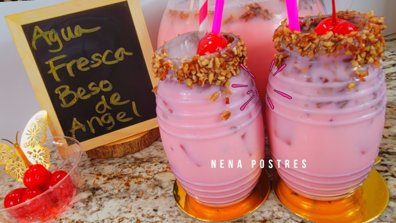 AGUA FRESCA BESO DE ANGEL 🧊🥤