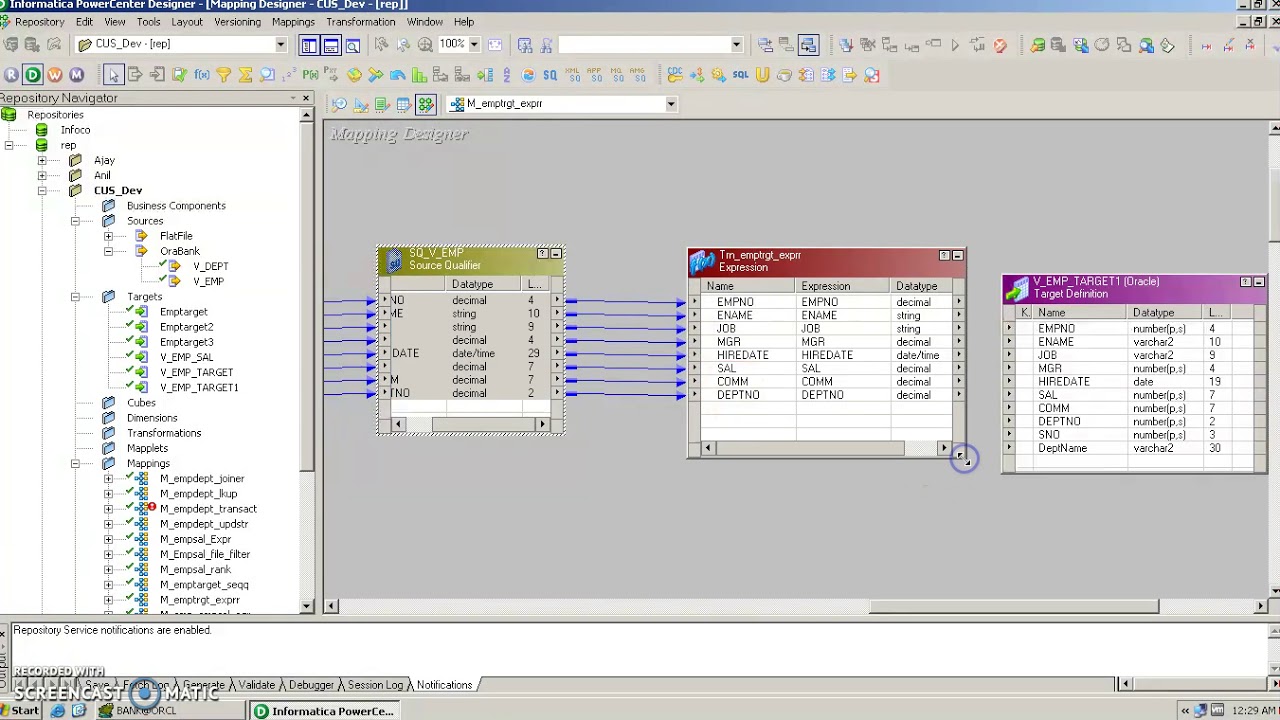 Informatica part15 - Expression transformation