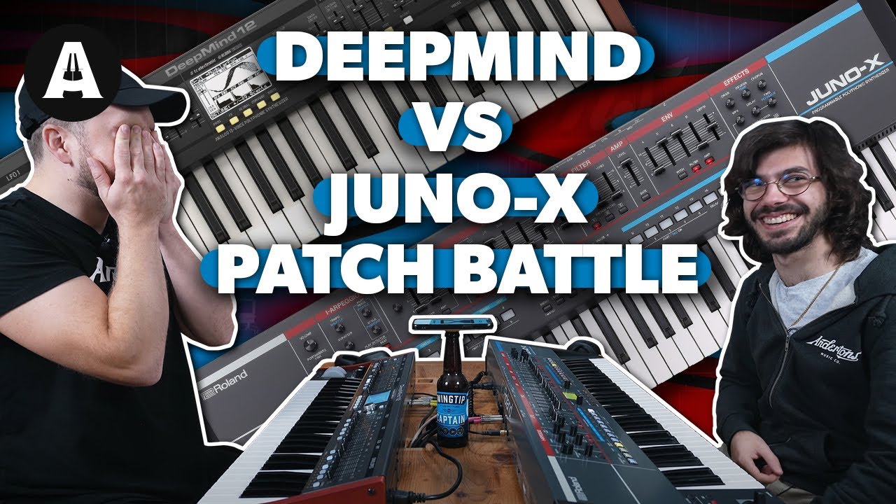 Битва патчей — Behringer DeepMind 12 против Roland JUNO-X