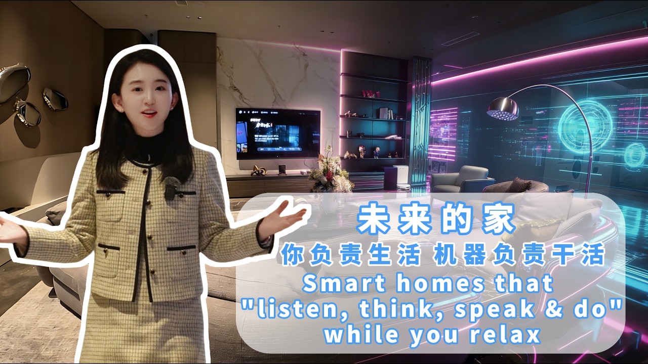Smart homes that 'listen, think, speak & do' while you relax