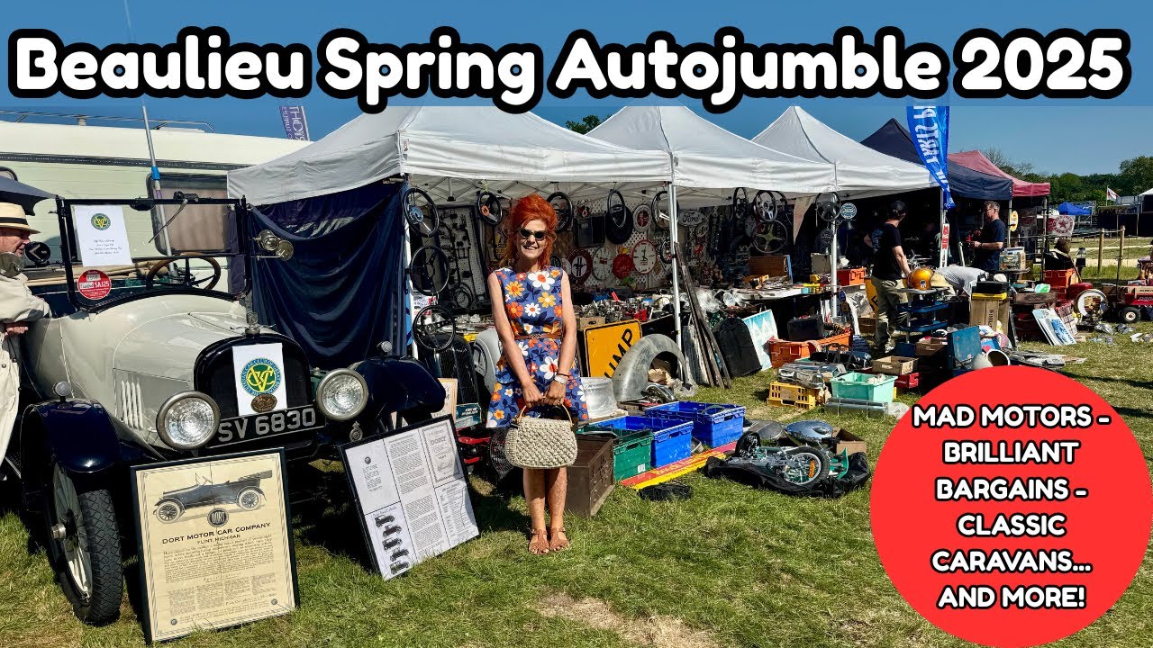 Beaulieu Spring Autojumble 2025 - UK's best autojumble?!