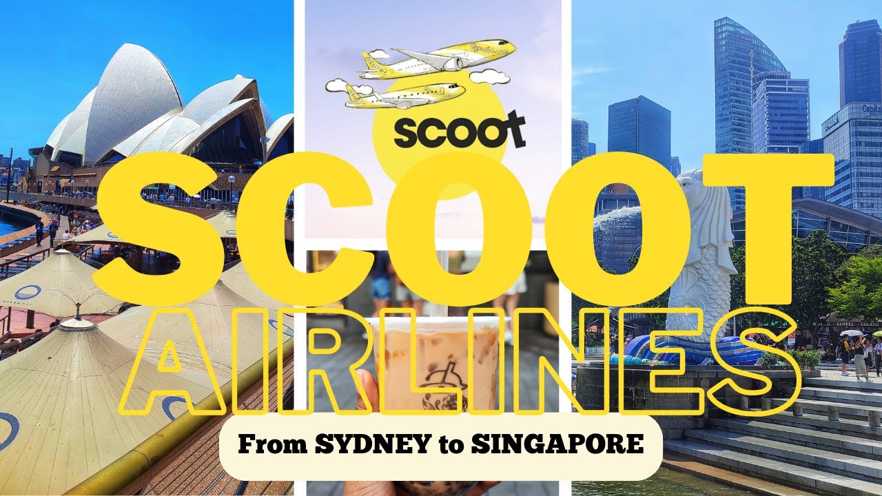Sydney to Singapore on Scoot Airlines