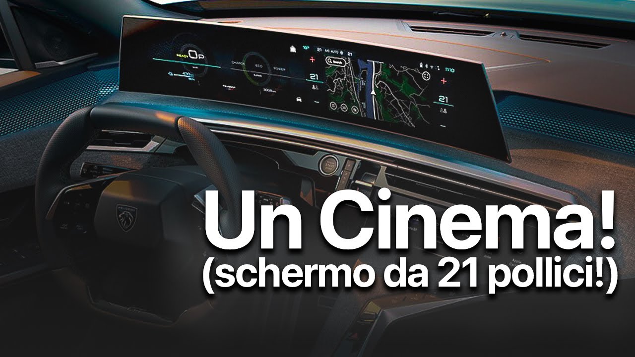 E' UN CINEMA! L'Infotainment di Nuova Peugeot 3008 è veramente SPAZIALE