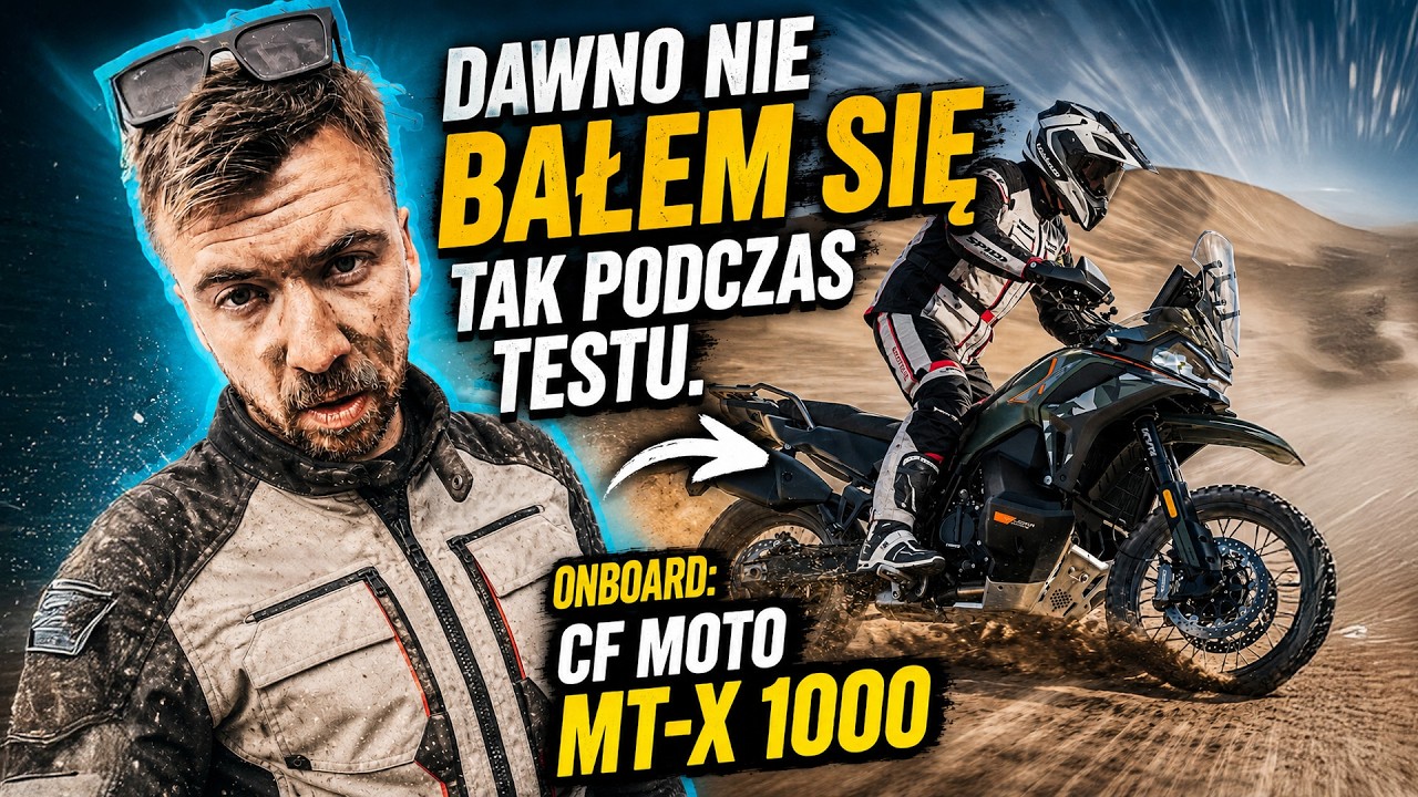 POTW&Oacute;R NIE MOTOCYKL: CF MOTO 1000 MT-X. NIEWYOBRAŻALNE. ONBOARD. NAJLEPSZY ADV poniżej 50k?