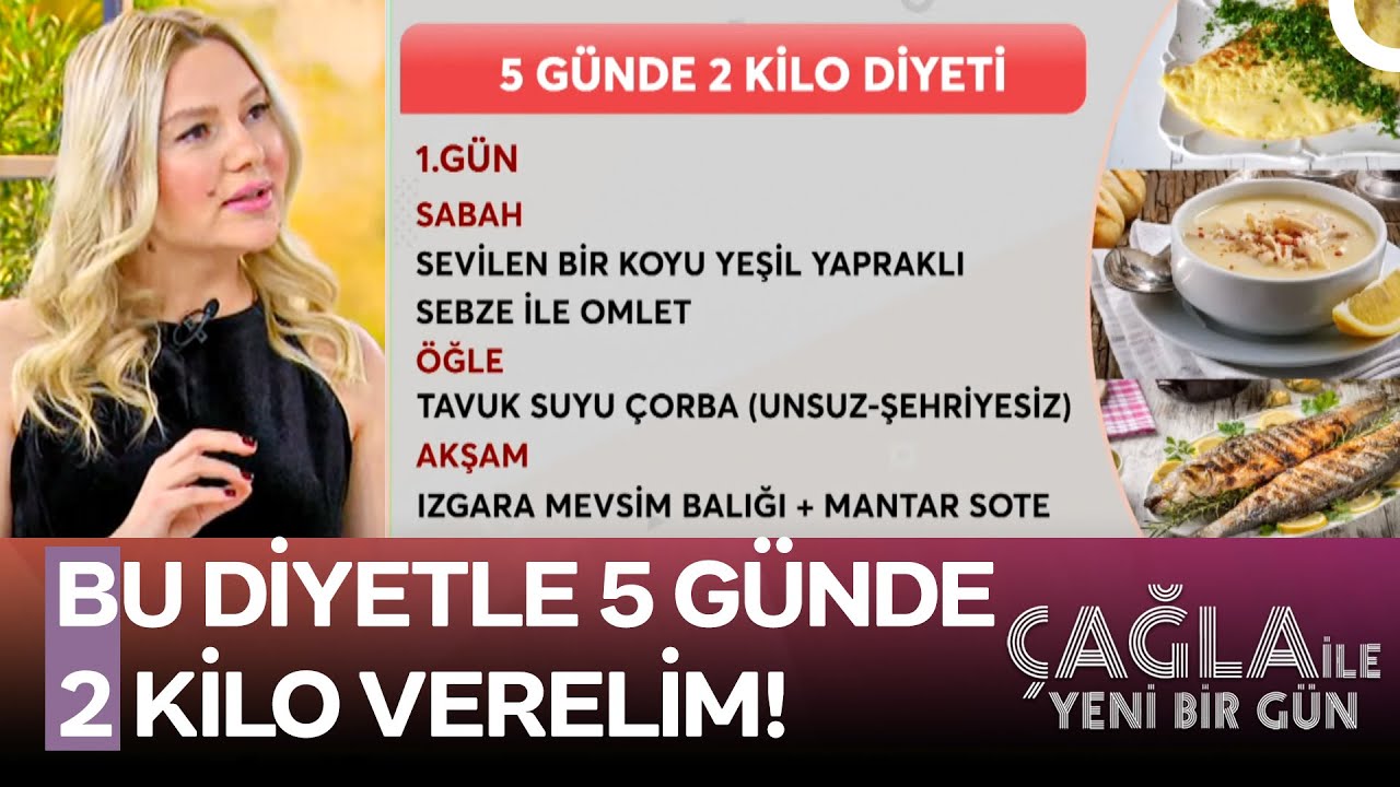 Zayıflamanın Altın Formülü - Çağla ile Yeni Bir Gün 1333. Bölüm