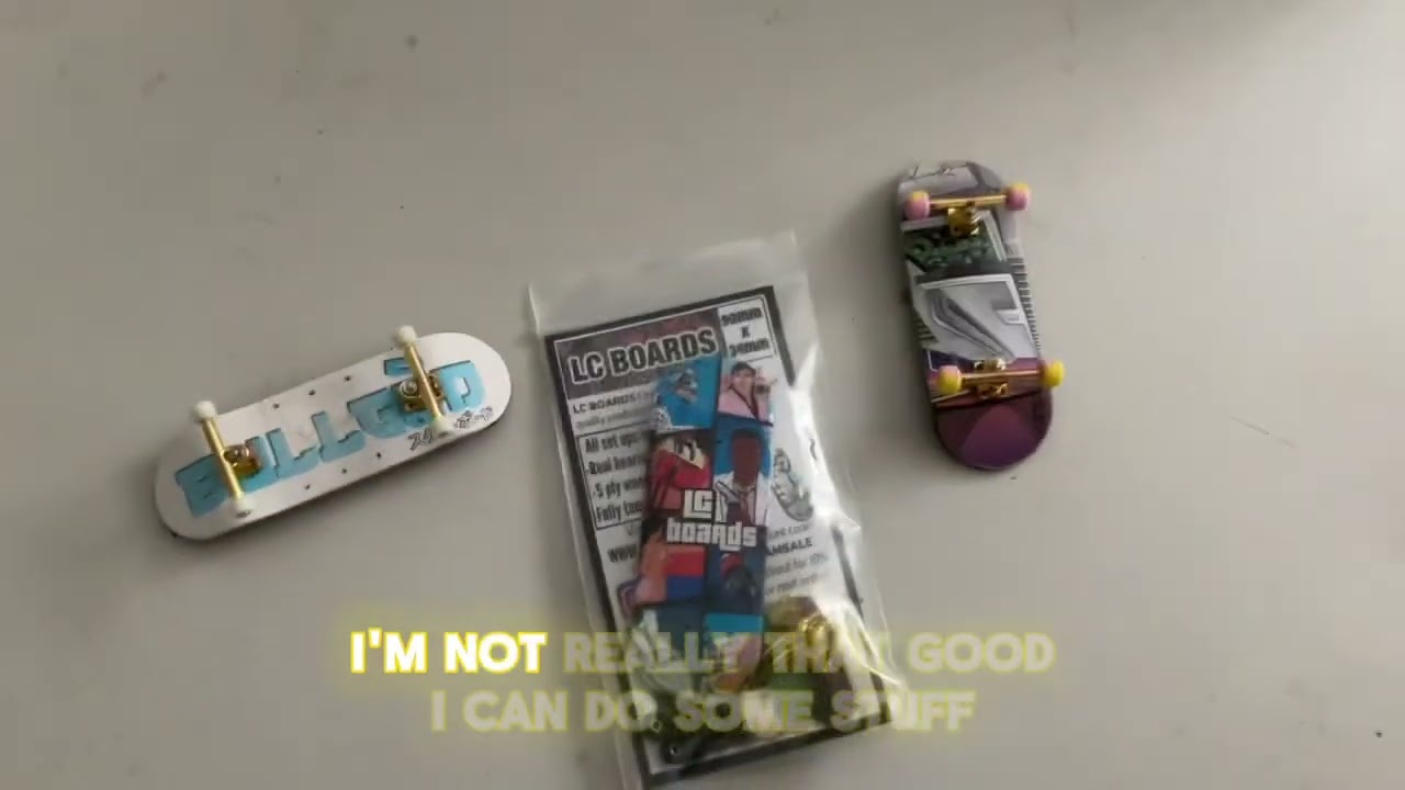 FINGERBOARD GIVEAWAY AT 1K SUBS