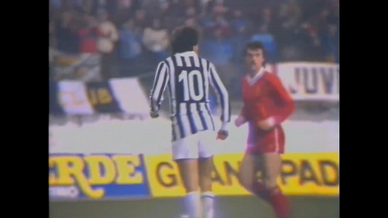 Michel Platini vs Liverpool (1984 UEFA Super Cup Final) HD