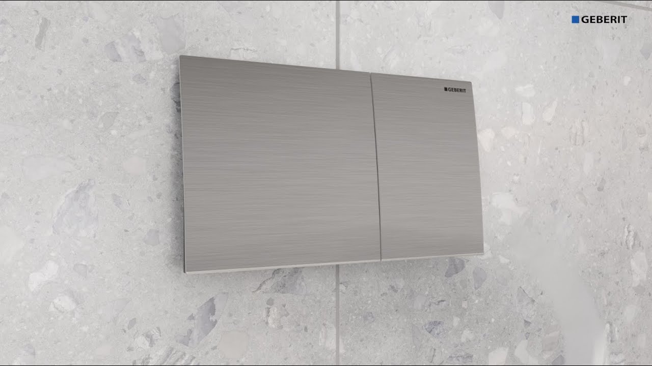 Geberit Sigma70 Actuator Plate - Installation