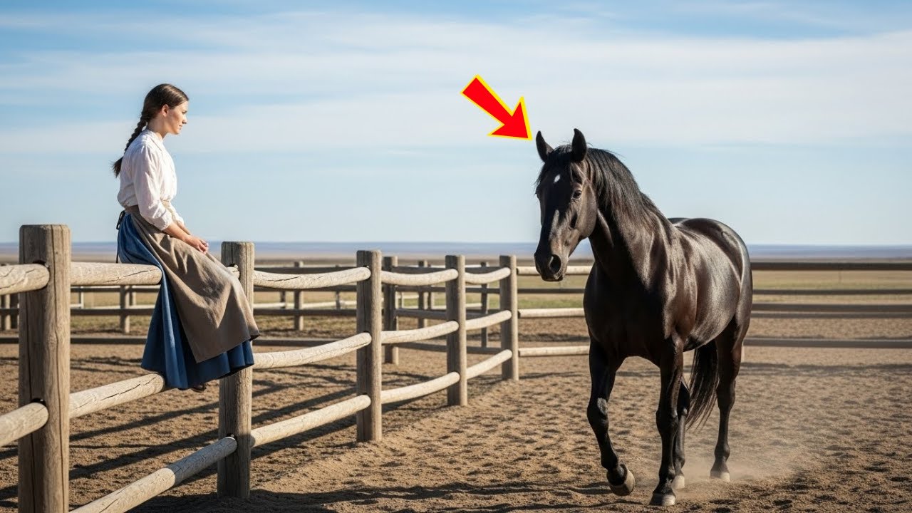 Sie konnte kein Pferd reiten – bis der wilde Hengst sie fand