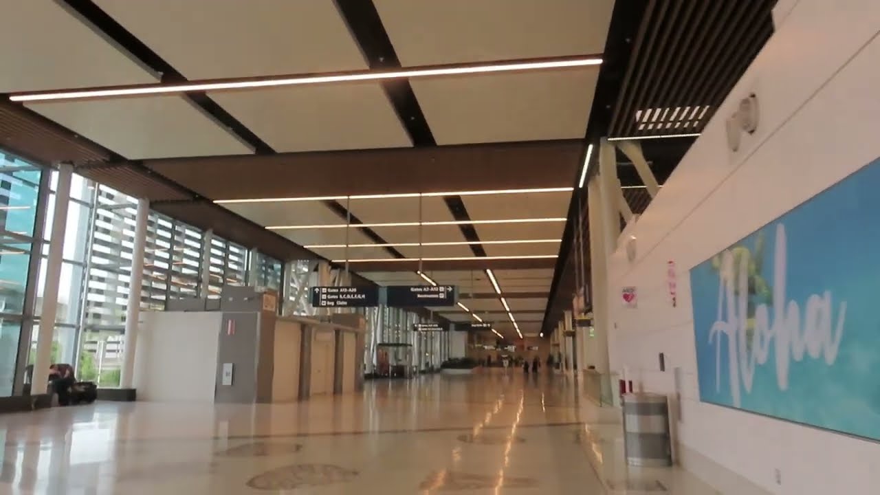 TOUR of Terminal 1 at Honolulu Airport | HAWAII | Welcome to Paradise! | broadway aviation