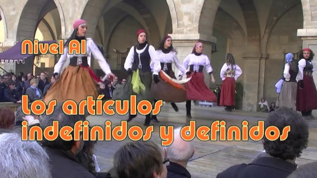 Los artículos indefinidos y definidos. Nivel A1