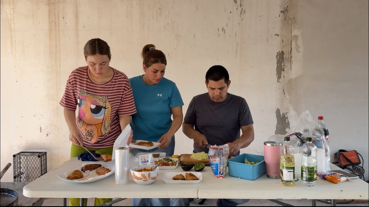 Empanadas de camarón al disco aquí en el rancho Guasave Sinaloa 
