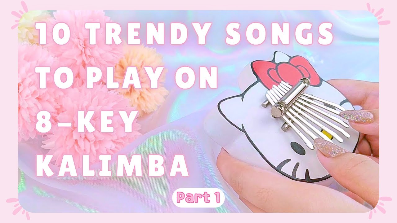 8-Key Kalimba Songs with Easy Tabs and Lyrics On Screen (Part 1) | Shan Records ✨