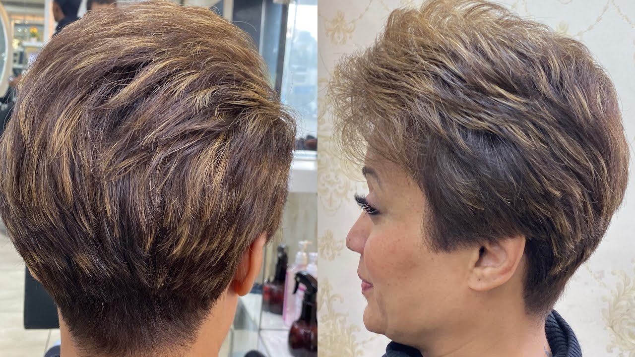How to do Super sleek haircut tutorial 