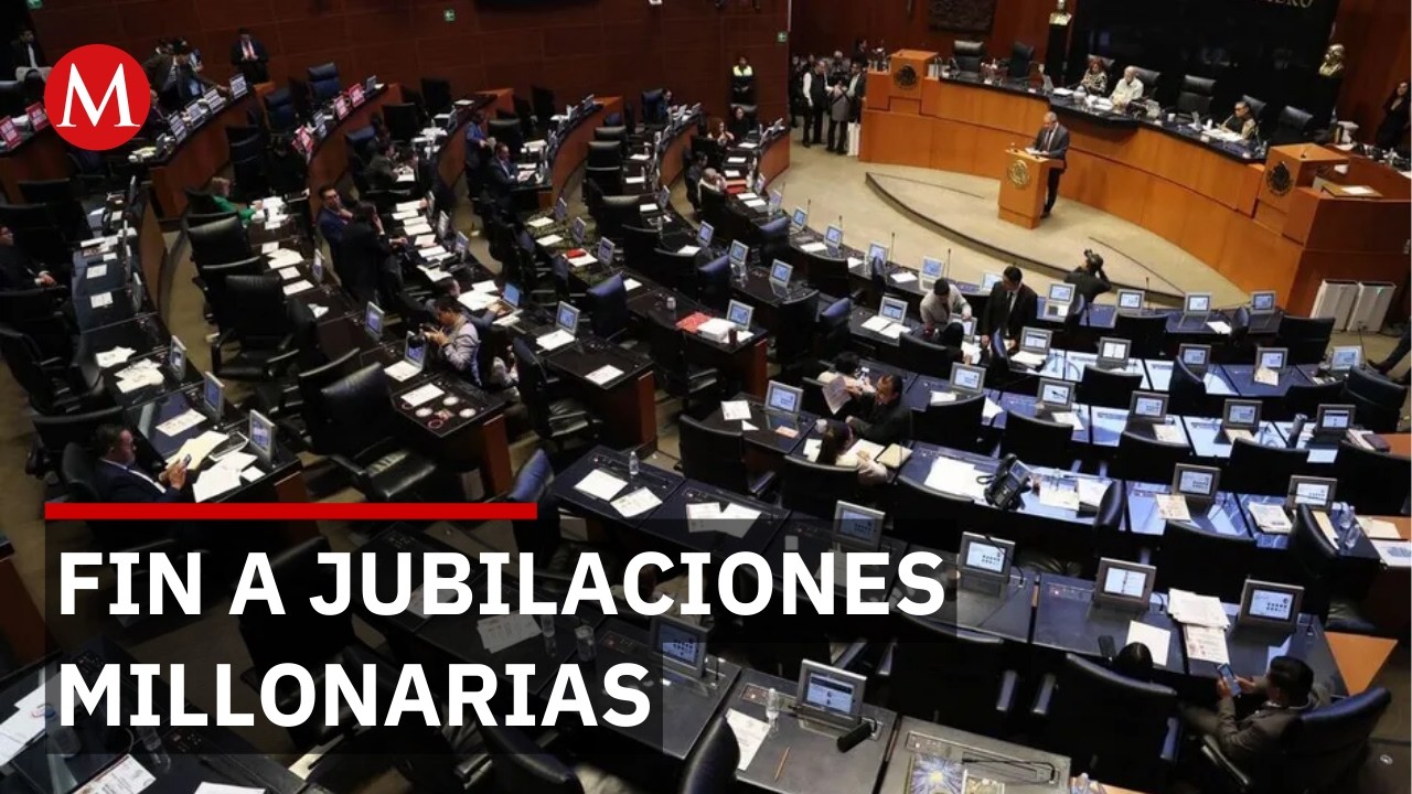 Fin a las pensiones doradas: El Senado aprueba tope de 70 mil pesos