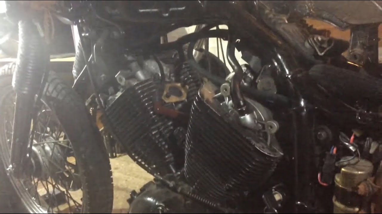 Virago XV535 EP1 Engine Removal