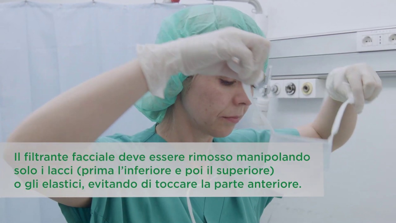 COVID-2019: indicazioni per vestizione e svestizione degli operatori