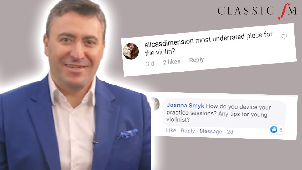 Maxim Vengerov answers your most asked Violin questions | Classic FM