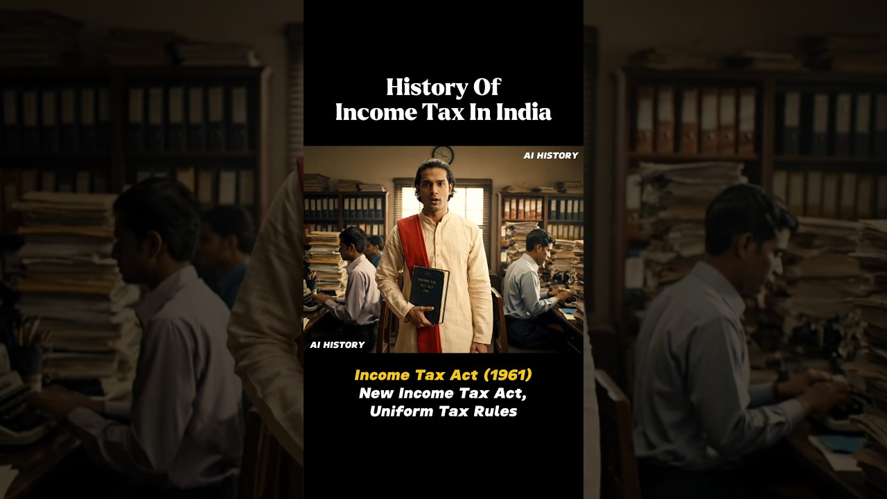 History Of Income Tax In India #shorts #aihistory #incometax