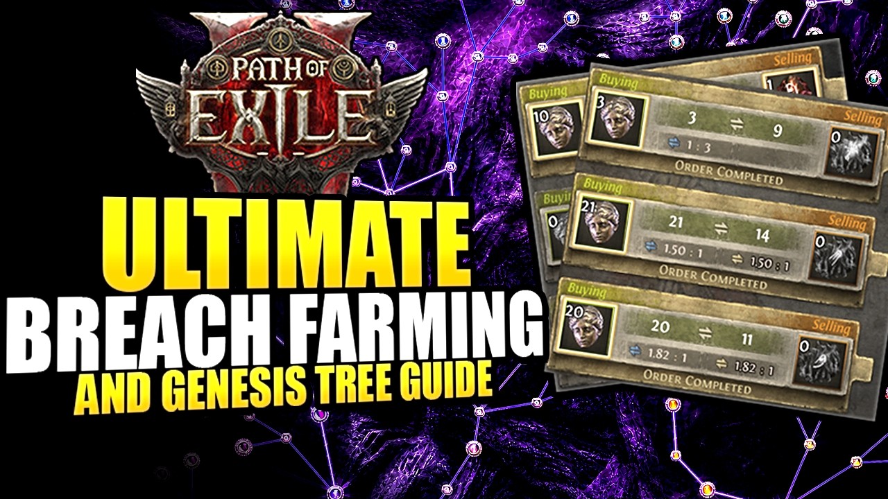 Path of Exile 2 Breach Guide - MASSIVE Divine Farm Method With This Genesis Tree