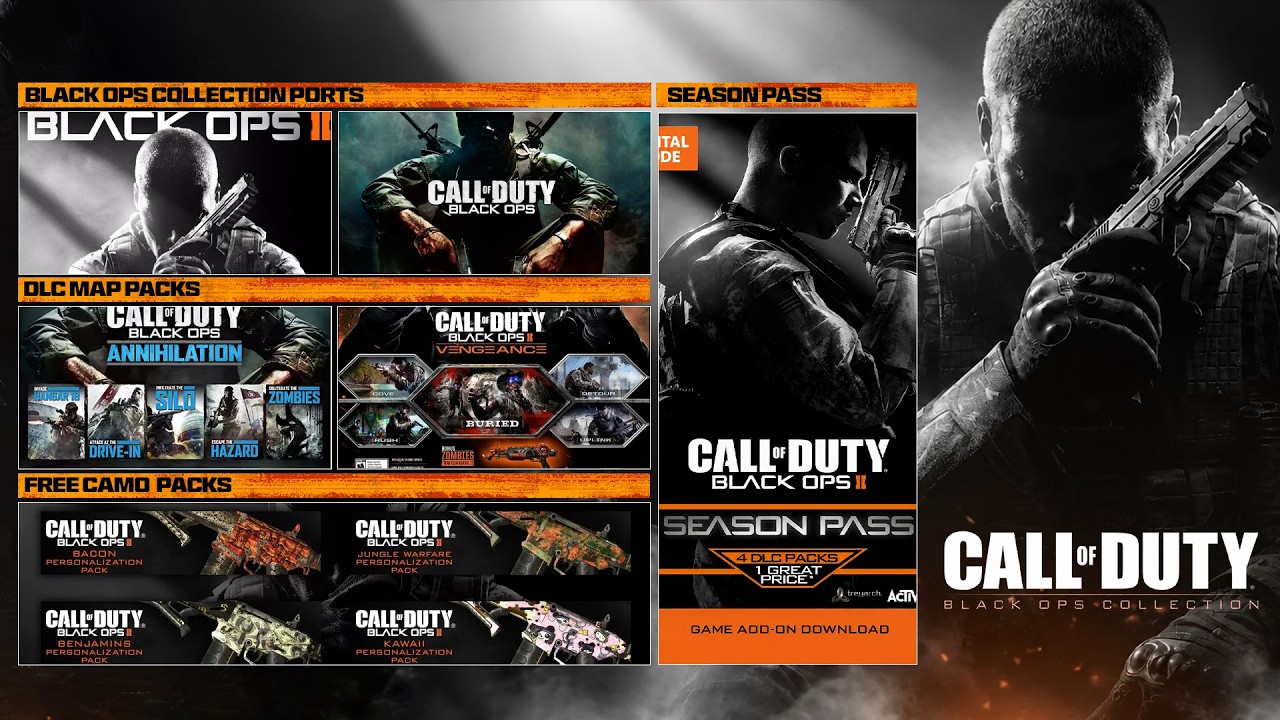 ВСЁ, что вам нужно знать о портах Black Ops 1 и 2 (цены, контент DLC, БЕСПЛАТНЫЕ награды и другое)