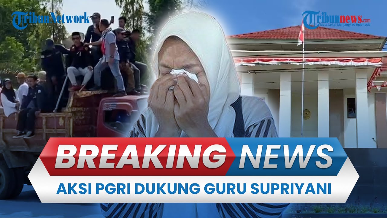 🔴BREAKING NEWS: Sidang Perdana Guru Supriyani Dugaan Penganiayaan Murid, PGRI Gelar Aksi Solidaritas