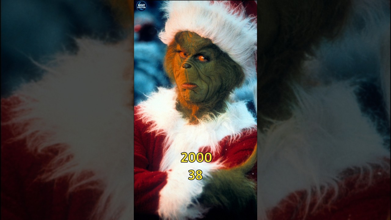 The grinch stole Christmas - Cast then and now ✨ Evolution