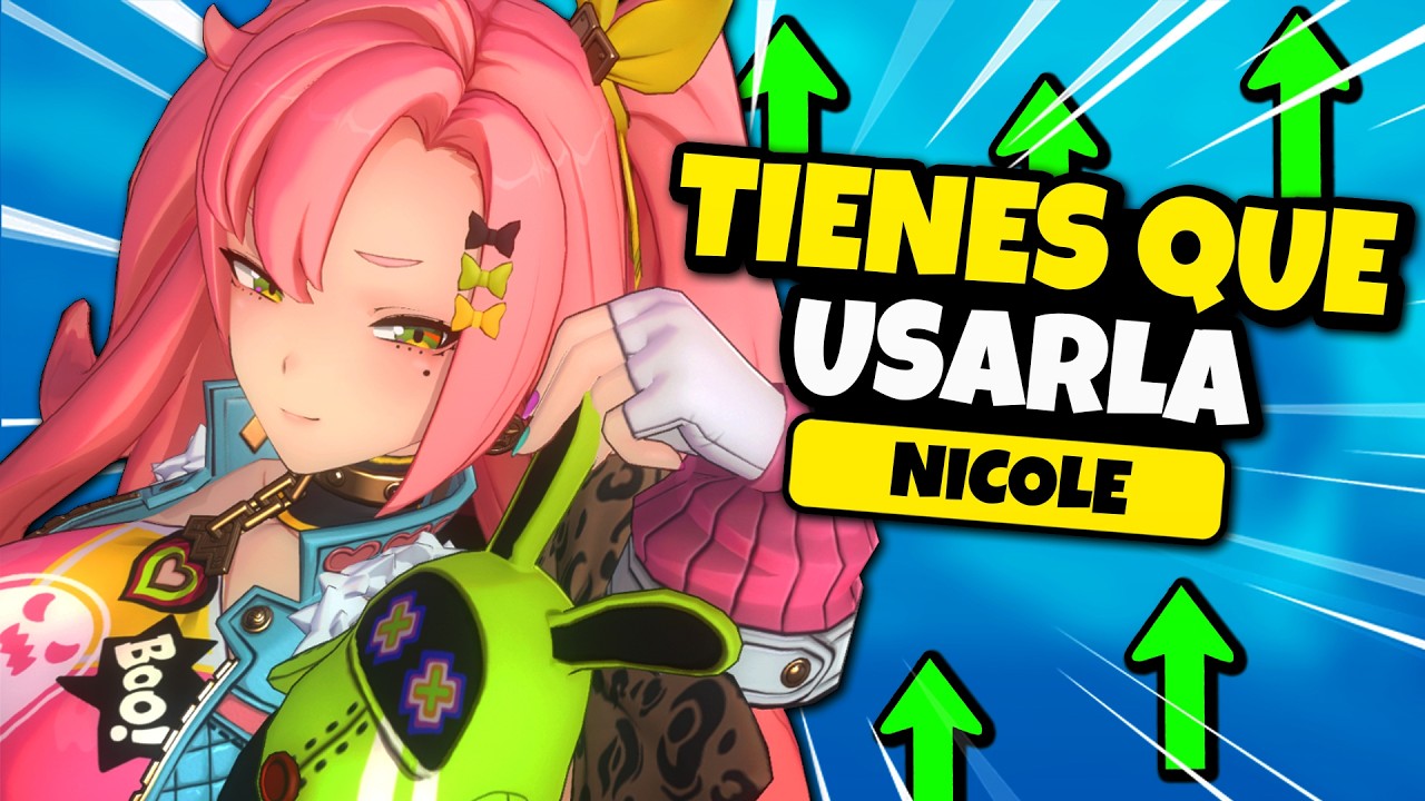 🔥NICOLE A MEJORADO ✅ Build y Gu&iacute;a NICOLE ZENLESS ZONE ZERO ⚔️