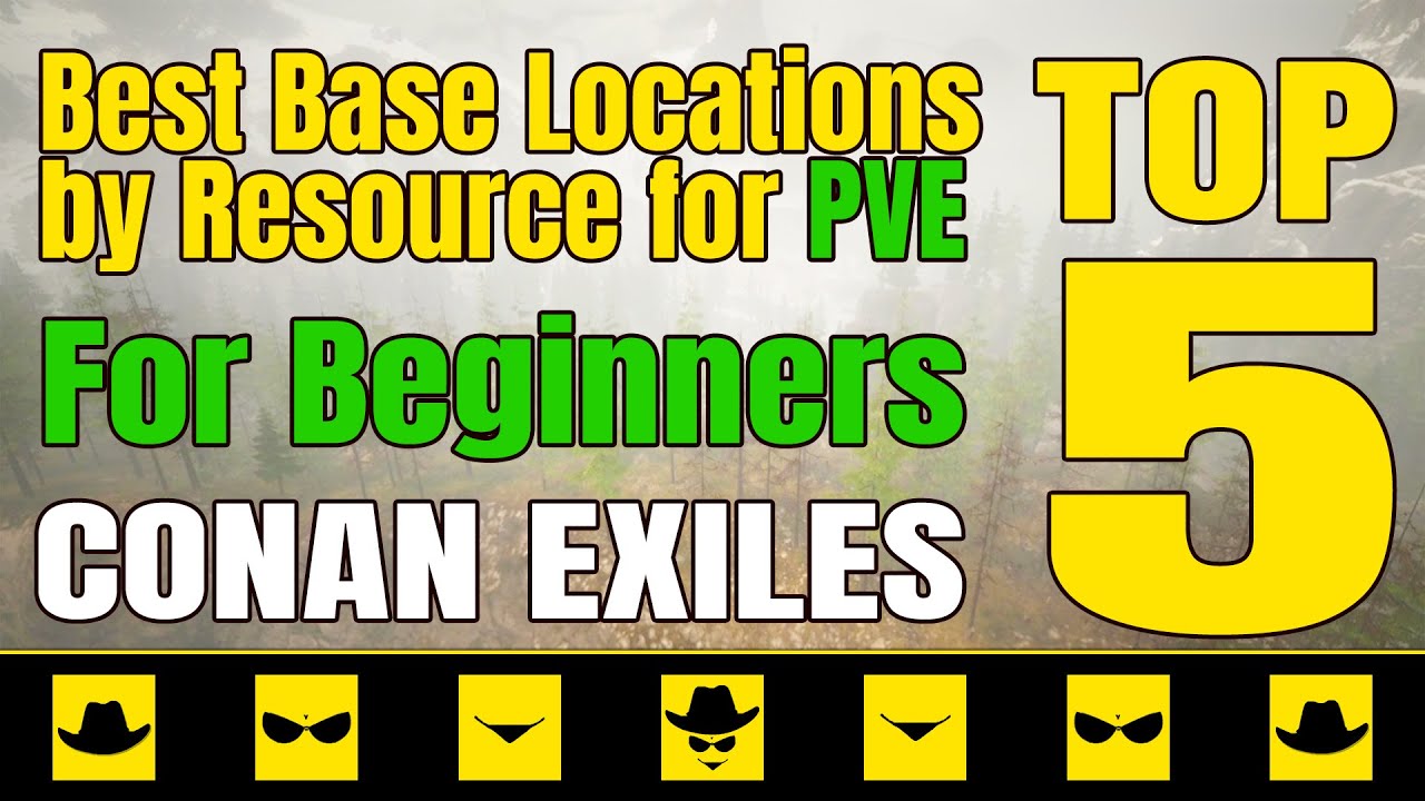 Best Base Locations by Resource for PVE | For Beginners | Top-5 | 