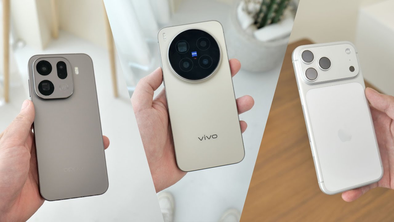 iPhone 17 Pro Max còn lại gì, khi Vivo X300 Pro vs OPPO Find X9 Pro quá tốt?