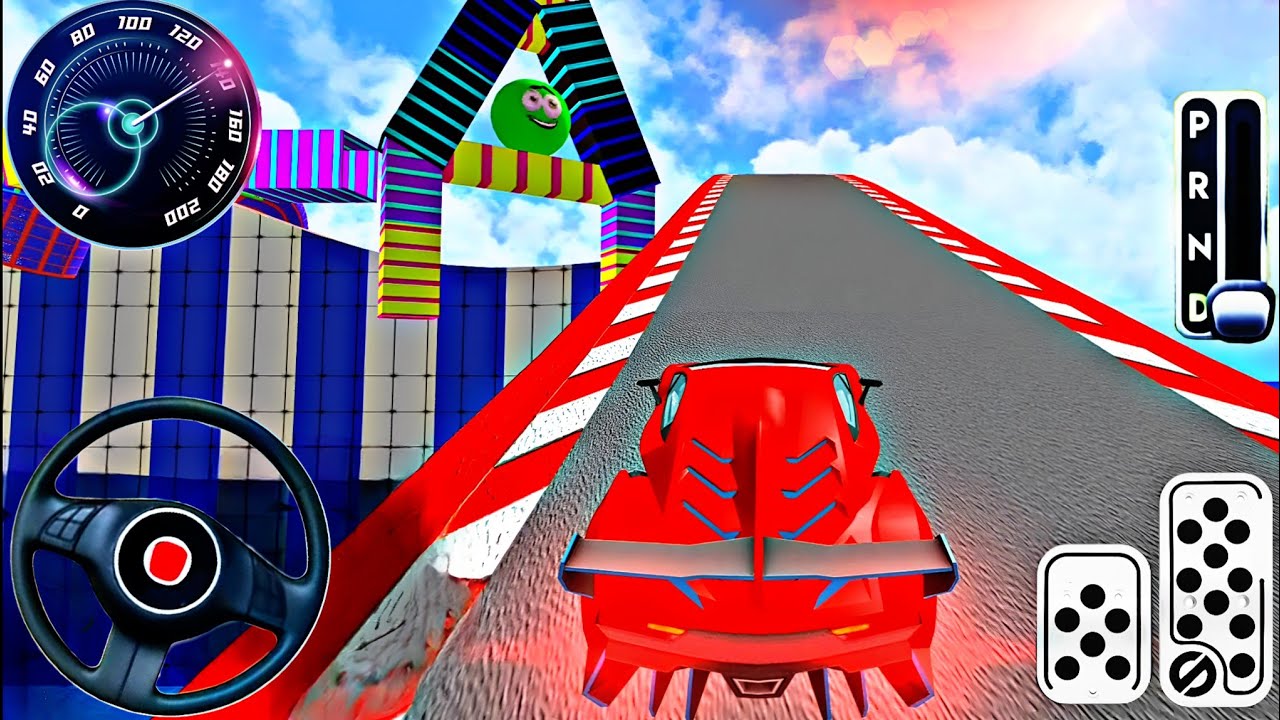 Ultimate Racing Derby Fast Car Stunts - Impossible Mega Ramp Car Driving - Android Gameplay
