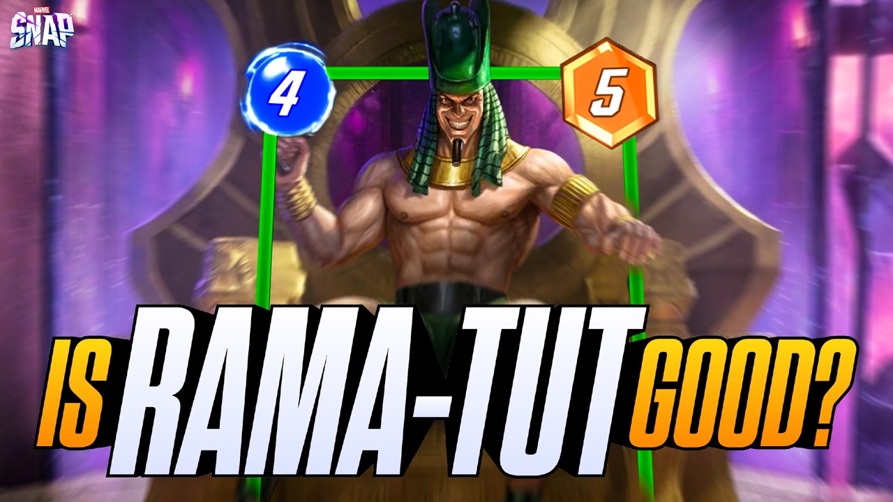 RAMA TUT is SO FUN!! But is it GOOD? | Marvel Snap