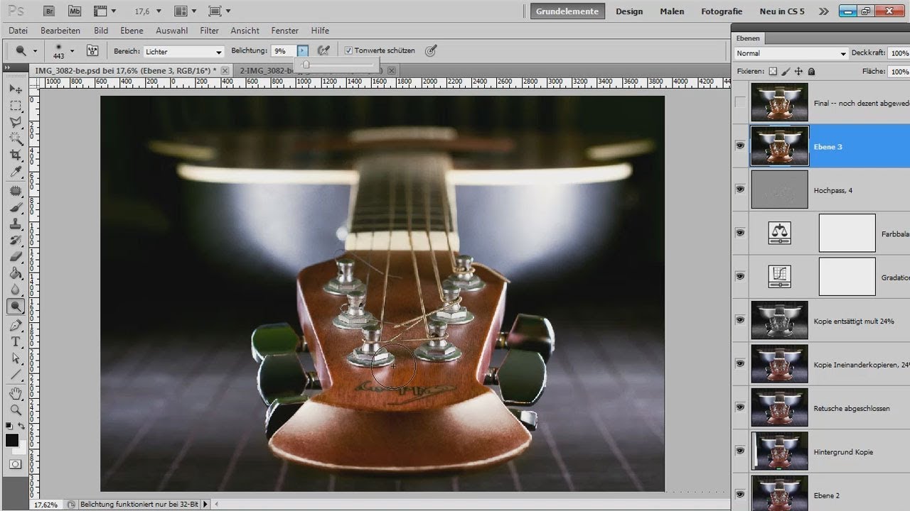 Produktfotos richtig veredeln - Photoshop-Profis - Folge 109