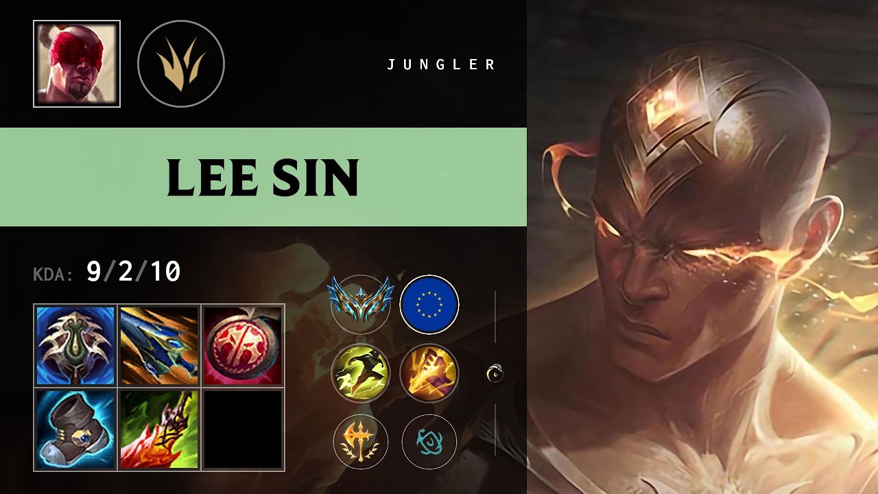 Lee Sin Jungle vs Darius - EUW Challenger Patch 26.16