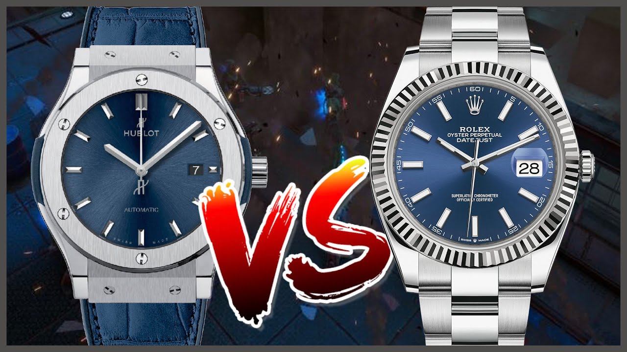 Выбираем часы Rolex Datejust 126334 против Hublot Classic Fusion 542.NX.7170.LR!