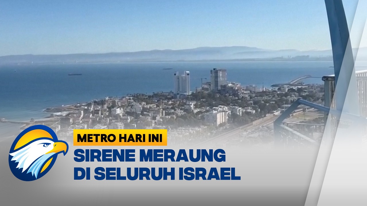 Sirene Meraung di Seluruh Israel, Status Darurat Diberlakukan - [Metro Hari Ini]
