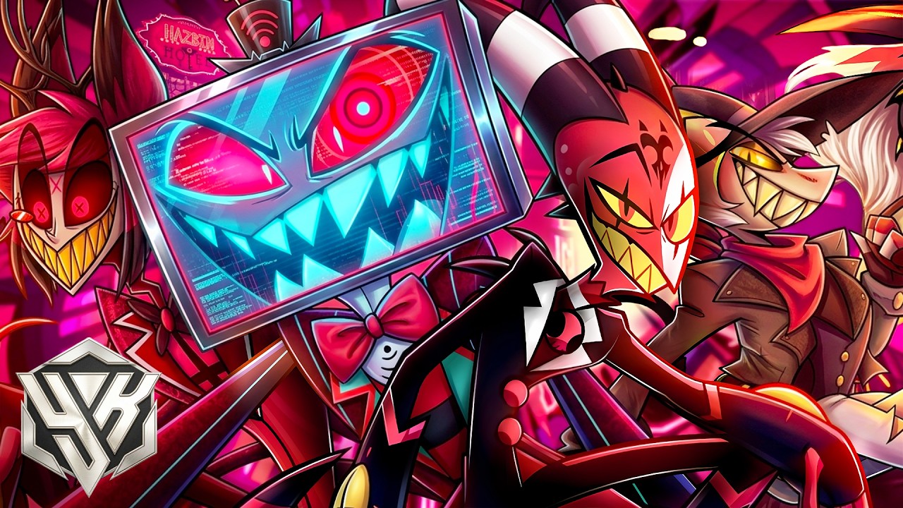 VOX & ALASTOR VS. BLITZO & STRIKER RAP (Hazbin Hotel 2) | Ykato Ft. Deif & Kinox