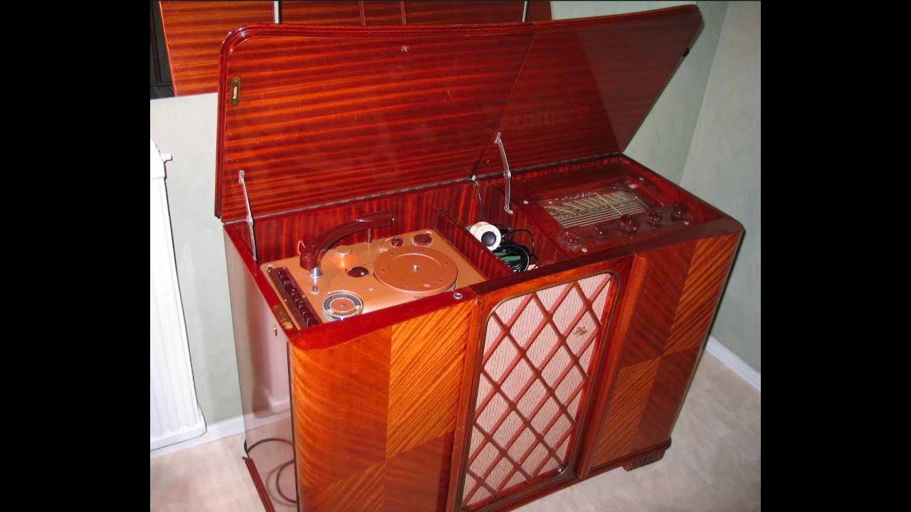 Luxor Magnat Radiogrammofon från 1951