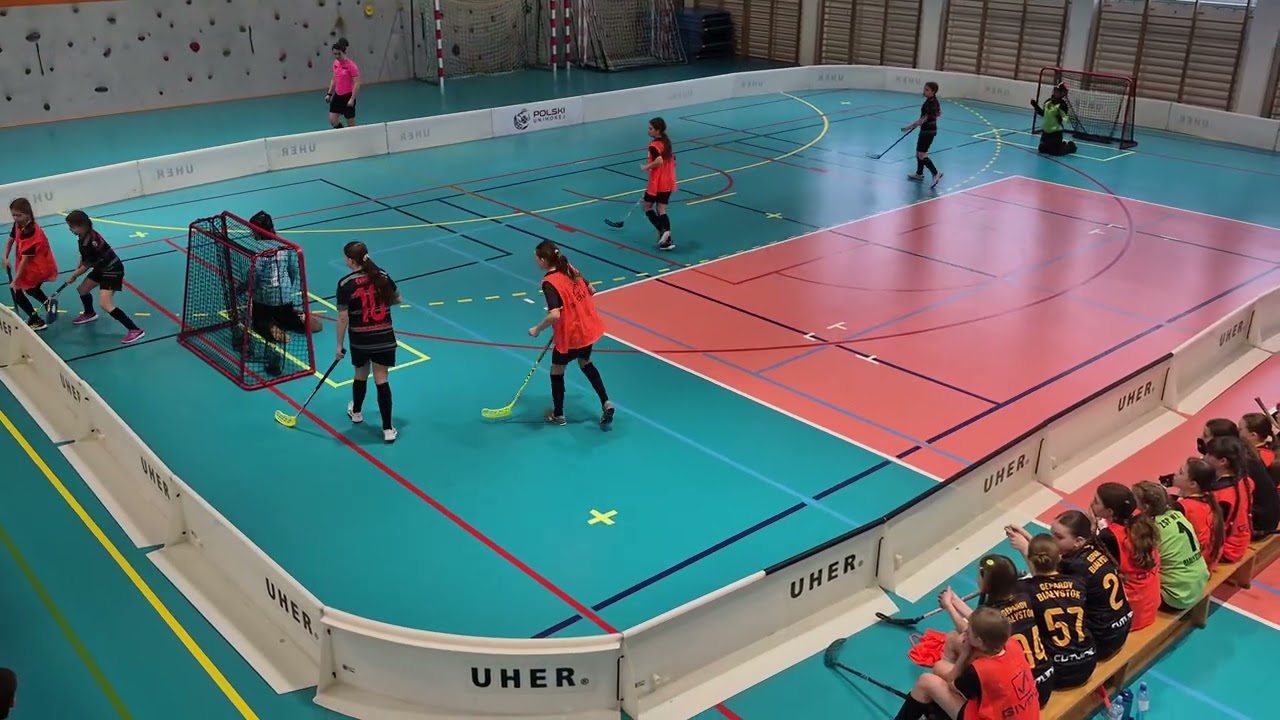 2026 02 14 - KS Gepardy vs UKS Biedronki Chudek I połowa